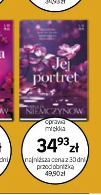 Książka Jej portret Anna H. Niemczynow oprawa miękka promocja w Empik