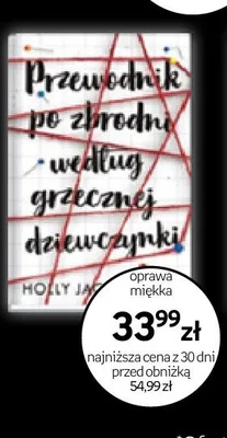 Książka Przewodnik po zbrodni według grzecznej dziewczynki Holly Jackson oprawa miękka promocja w Empik