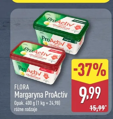 Margaryna Flora ProActiv promocja w Aldi