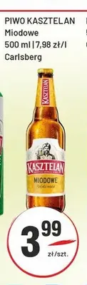 Piwo Kasztelan Miodowe promocja w Sedal