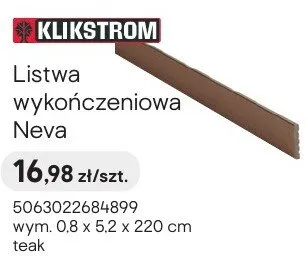 Listwa wykończeniowa Neva promocja w Castorama