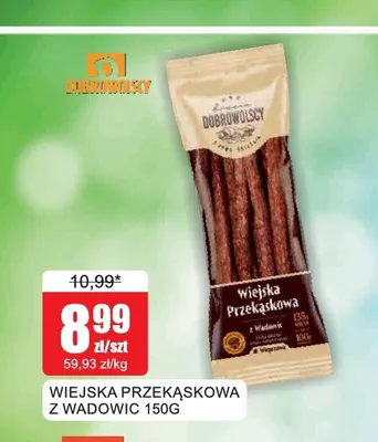 Wiejska Przekąskowa z Wadowic Dobrowolscy promocja w Bingo
