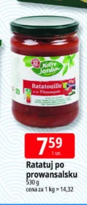 Ratatuj po prowansalsku Notre Jardin promocja w Leclerc