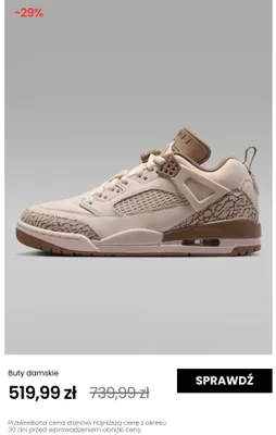 Buty damskie Jordan promocja w NIKE