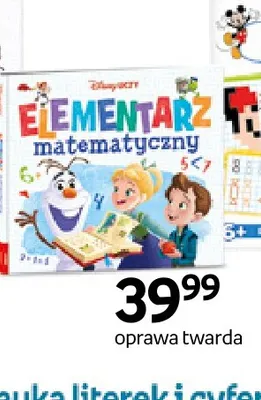 Książka Disney Uczy Elementarz matematyczny promocja w Empik