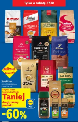 Kawa ziarnista Lavazza Caffè Crema Classico promocja w Lidl