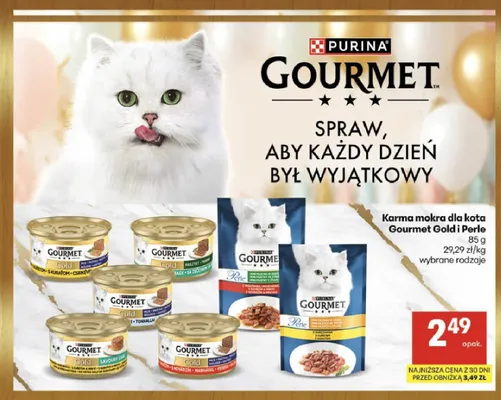 Karma mokra dla kota Gold i Perle promocja w Delikatesy Centrum