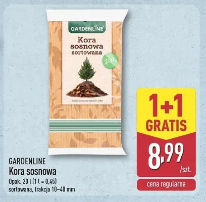 Kora sosnowa Gardenline promocja w Aldi