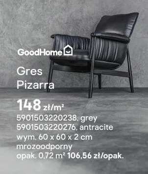 Gres Pizarra antracite promocja w Castorama