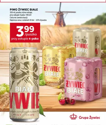 Piwo Żywiec Białe promocja w Stokrotka