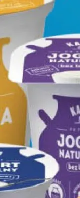 Jogurt naturalny bez laktozy Kanka promocja w Delikatesy Centrum