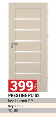 Drzwi Prestige PU 02 promocja w Merkury Market