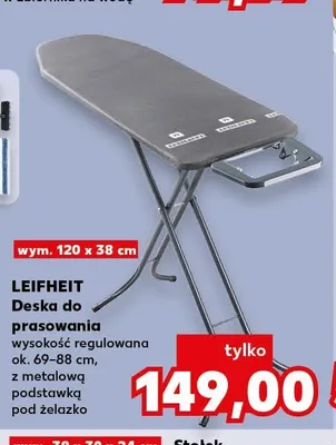 Deska do prasowania Leifheit promocja w Kaufland