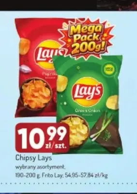 Chipsy Lay's Mega Pack promocja w Avita