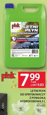 Letni płyn do spryskiwaczy z powłoką hydrofobową PINK 5L promocja w Selgros