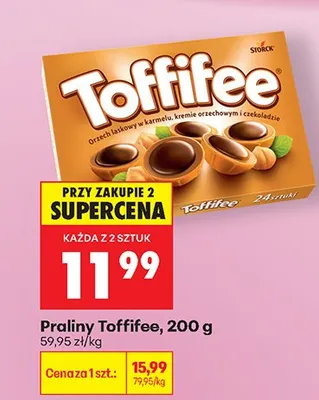 Praliny Toffifee promocja w Biedronka