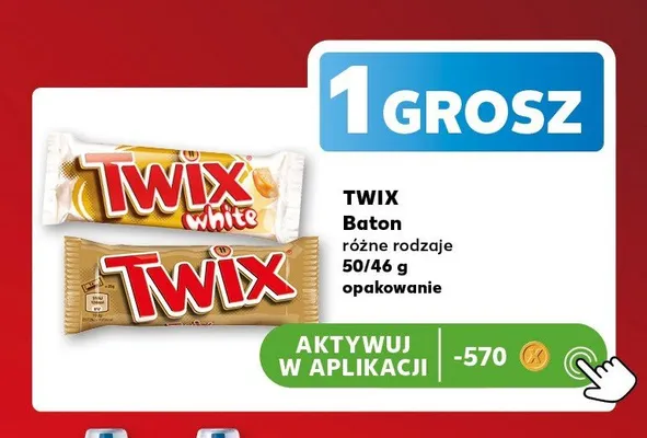 Baton Twix promocja w Kaufland