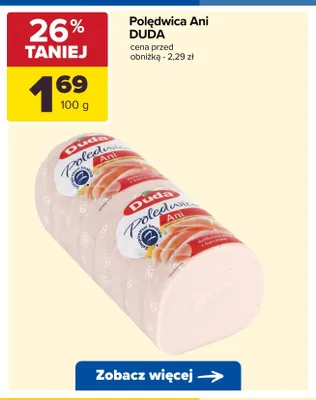 Polędwica Ani Duda promocja w Carrefour