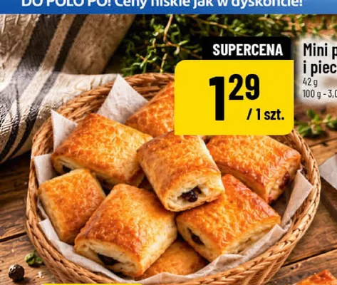 Mini pasztecik z kapustą i pieczarkami promocja w POLOmarket