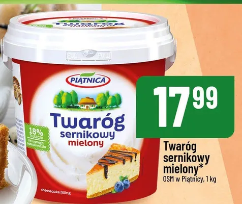 Twaróg sernikowy mielony promocja w POLOmarket