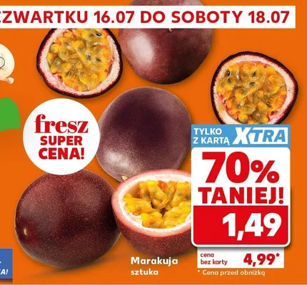 Marakuja promocja w Kaufland