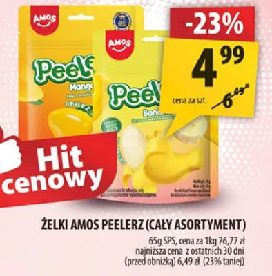 Żelki Amos Peel Pez promocja w Arhelan