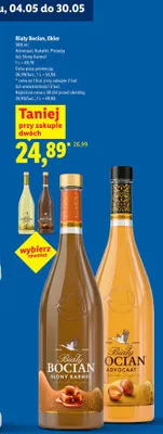 Likier Biały Bocian Advocaat promocja w Lidl