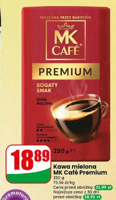 Kawa mielona Premium promocja w Dino