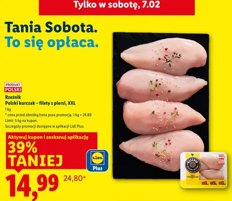 Filet z piersi kurczaka Rzeźnik, XXL promocja w Lidl