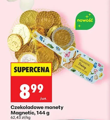 Czekoladowe monety promocja w Biedronka