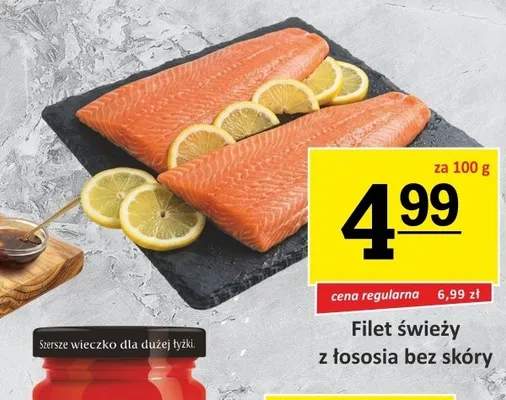 Filet świeży z łososia bez skóry promocja w Gram Market