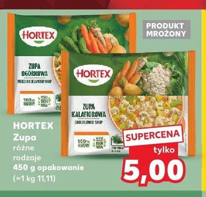 Zupa ogórkowa Hortex promocja w Kaufland