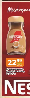 Kawa rozpuszczalna Nescafe Crema promocja w Gama