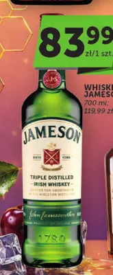 Whiskey Jameson promocja w Groszek