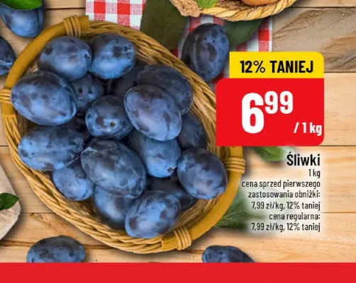 Śliwki promocja w POLOmarket
