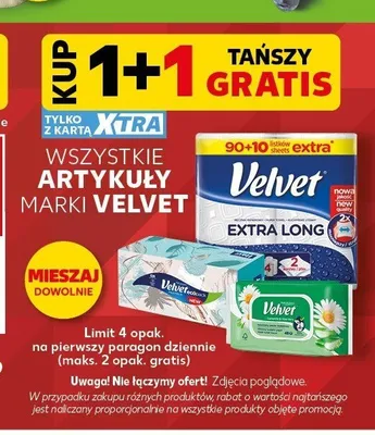 Artykuły marki Velvet promocja w Kaufland