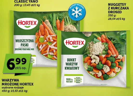 Warzywa mrożone Hortex Włoszczyzna paski promocja w Euro Sklep