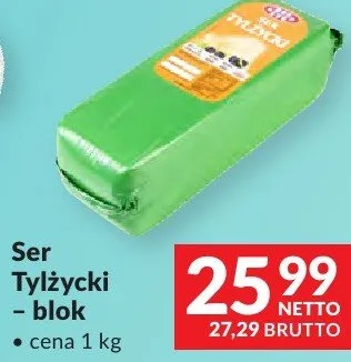 Ser Tylżycki - blok promocja w Makro