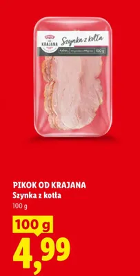Szynka z kotła Pikok od Krajana promocja w Lidl