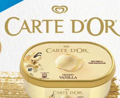Lody Carte d'Or Velvety Vanilla promocja w POLOmarket