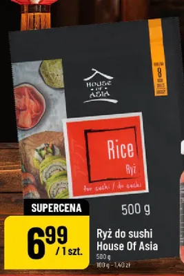 Ryż do sushi House Of Asia promocja w POLOmarket