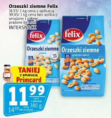 Orzeszki ziemne Felix promocja w Prim Market