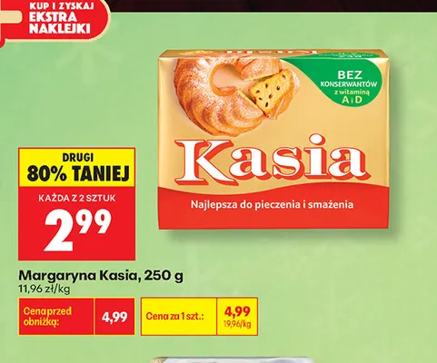 Margaryna Kasia promocja w Biedronka