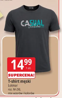 T-shirt męski Lotmar promocja w Leclerc