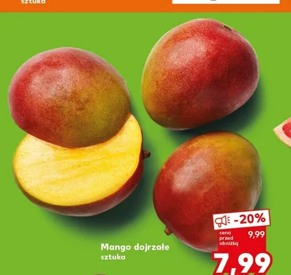 Mango dojrzałe promocja w Kaufland