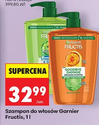 Szampon do włosów Garnier Fructis Strength & Shine promocja w Biedronka