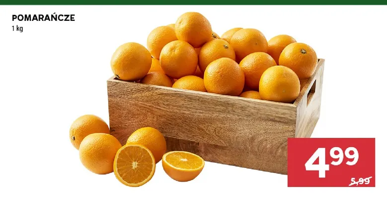 Pomarańcze promocja w Stokrotka