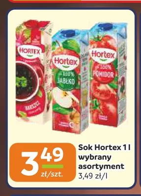 Sok Hortex promocja w Społem Częstochowa