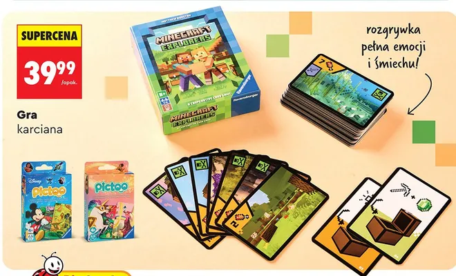 Gra karciana promocja w Biedronka