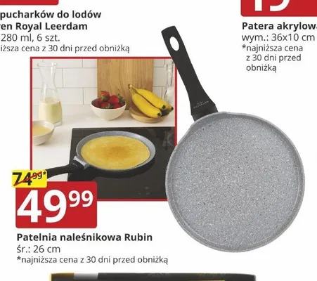 Patelnia naleśnikowa Rubin promocja w Prymus AGD